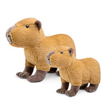 Large Capybara Plush, Realistic 16” Capybara Stuffed Animal, Lifelike Rodent Capybara Weigted Toys, Simulation Soft Crawling Capybara Stuffed Toys, Unique Plushie Toys Model Dolls For Kids
