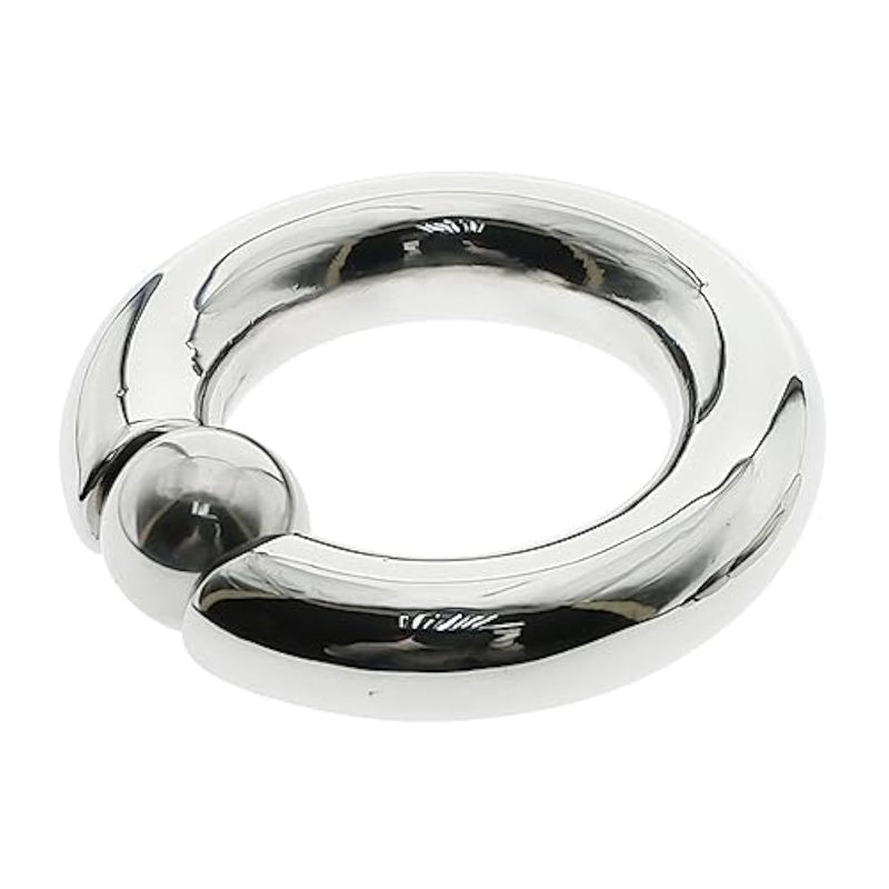Stainless Steel Penis Cock Rring Bdsm Heavy Metal Ball Delay Ring Male Sex Toy