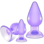 5.4In Anal Butt Plug, Tpe Anal Trainer Toys With Powerful Suction Cup, Unisex Bum Plug For Men Women