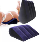 Inflatable Triangle Support Pillow - Ergonomic Back Cushion, Portable Multi-Functional Furniture For Bedroom Couples Play & Travel