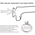 Men'S Chastity Cage Devices Stainless Steel Male Abstinence Chastity Cock Cage Virginity Lock J1145 45Mm