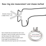 Male Comfortable Cock Cage Stainless Steel Chastity Device For Sm Penis Exercise Sex Toys J5245 45Mm
