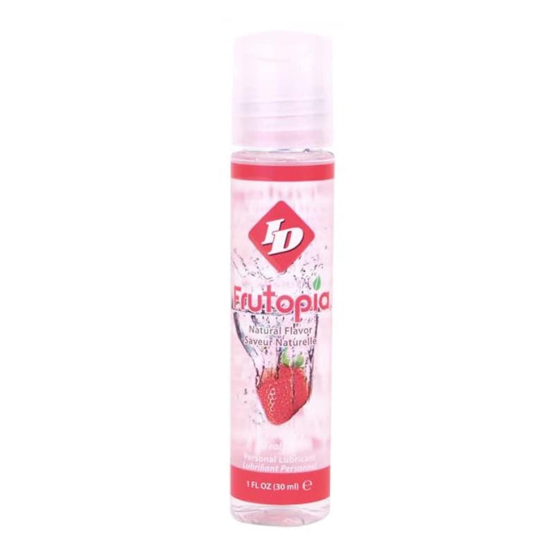 Id Frutopia Strawberry,Raspberry,Watermelon, Cherry, Mango Passion Flavored Lubricant 1 Ounce (Strawberry)