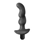 Blush Spark Ignition Prv-02 Butt Plug - 6" Vibrating G Spot P Spot Stimulator Massager, 10 Vibes 3In1 Play, Waterproof, Puria Silicone - Women, Men & Couples Stayput Anal Plug Adult Sex Toy - (Black)