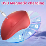 Adult Toys Sex Toys Dildo Vibrator With 9 Sucking & Vibrating Modes For Women Clitoral Nipple, Sucker Sex Stimulator G Spot Mini Vibrators For Women Couples Rose Red