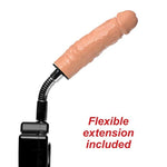 4-1 Bangin Bench With Handles For Bdsm Men, Women, Couples, & Solo-Play. Compatible With Suction Cup Dildos. Sturdy & Flexible Elastic Straps. 4-1, Black.