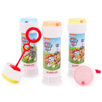 Pack Of 12 Paw Patrol Bubbles With Wands, 2 Fl Oz Solution & Novelty Maze Lid - Pocket Money & Party Bag Toys