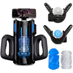 Automatic Male Masturbator - Leten Cannon King Pro Thrusting Xt5 Auto Stroker Electric Pocket Pussy Sex Toy For Men Cock Self Pleasure Trainer Handsfree Penis Pump,10 Telescopic Blowjobsex Machine