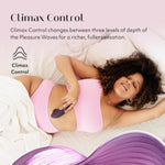 Next Purple 3D Pleasure Air Clitoris Stimulator & Pjur Aqua Water Based Personal Lubricant 3.4 Fl Oz - Female Sex Toys Bundle