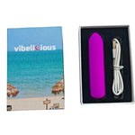 Bullet Vibrator Soft Clitoral Stimulator Usb Rechargeable Portable Travel Size Adult Sex Toy Device For Women