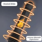 Sex Machine Thrusting Dildo, Dildo Machine With 10 Vibrating & 3 Thrusting & Heating Mode, Remote Control Thrusting Vibrator With Powerful Suction Cup, Adult Sex Toys For Women Men Masturbation