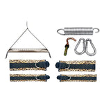 Adult Sex Swing Set-360° Spinning Trapeze Fluffy Liner Super Soft Swing Kit Indoor Ceiling Swing With Steel Triangle And Spring Support 800 Lbs For Couples Adult