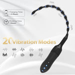 Vibrating Urethral Sounds Male Sex Toys -Male Masturbator Urethral Plug Dilator With 20 Vibration Modes,Usb Magnetic Charge Urethral Vibrator Adult Sex Toys For Penis Urethral Stimulation