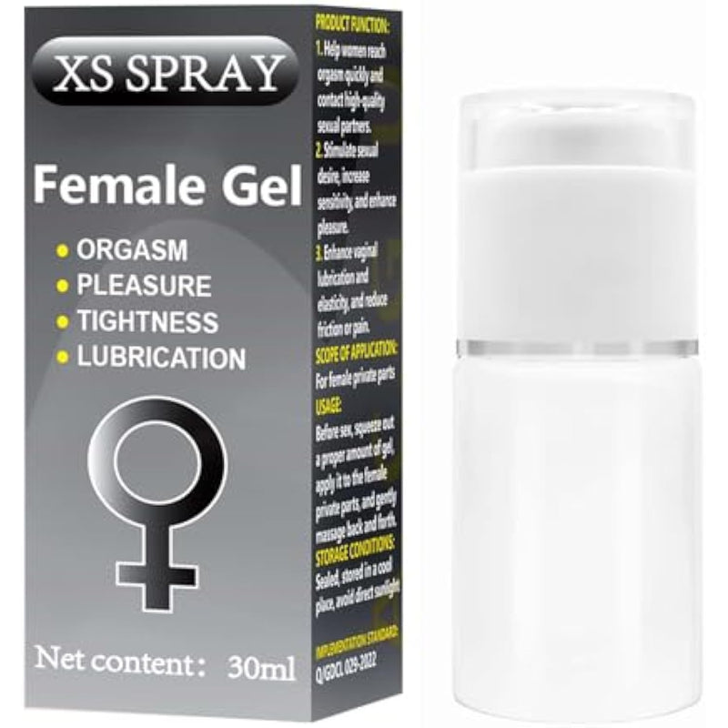 Xs Spray-Fast Orgasm Gel,Suitable For Women And Couples-Moisturizing?1.02 Fl Oz? 30Ml (Black)