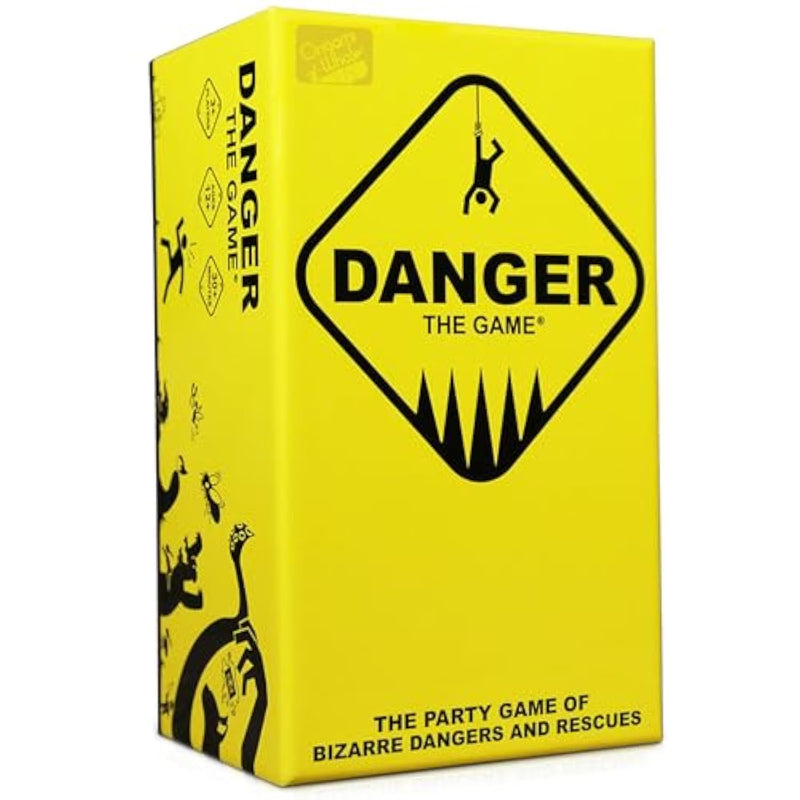 Danger The Game: The Card Game Of Bizarre Dangers And Rescues - Family & Adult Game Night - Easy To Learn - Party Games - Family Board Games - 3+ Players