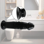 8.46 Inch Realistic Dildos Sex Toys With Carvings 2.03" Diameter Big Realistic Penis Anal Dildos Strong Suction Cups Dildos Anal Sex Toys For Couples Men Women Lifelike Dildo (Black)