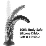 15.7" Anal Dildo, Anal Cone With Powerful Suction Cups Suitable For Hands-Free Anal Sex Games, Liquid Silicone Vestibule Plug Prostate Massager, G-Spot Dildo, Suitable For Men/Women/Couple Sex Toys