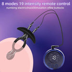 Electro Shock Trainer Kit, Electric Shock Soft Silicone Plug Butt Plug, Multi-Frequency Electric Stimulation Anal Plug Dilator, Sm Sex Toys Massager For Women, Men, Couples