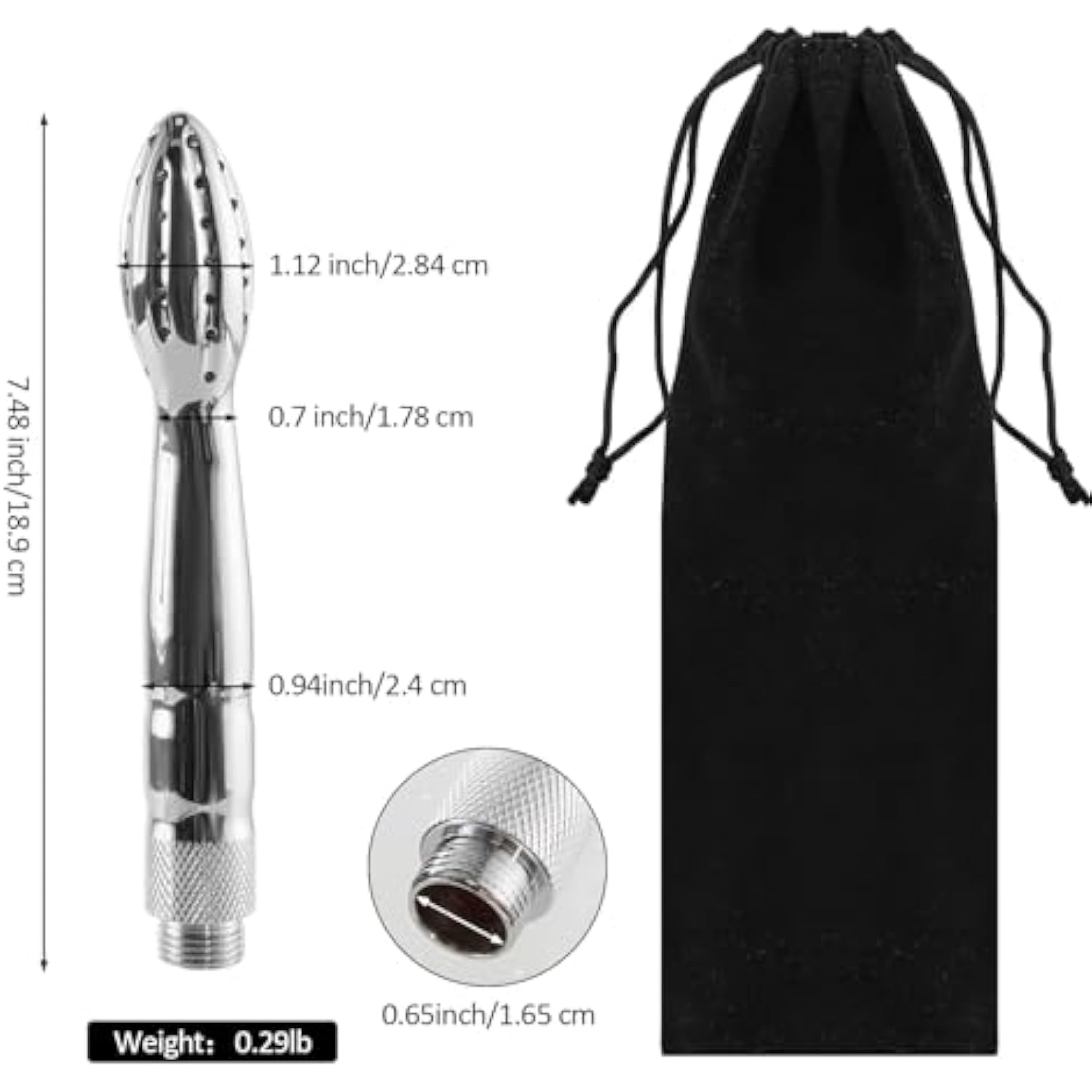 kitten tail anal plug CleanStream Inflatable Enema Plug Inflatable Toys – BBD Brands main image 1