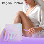 Silicone Pelvic Floor Wellness Kit - Curved Set, Sizes 1-5