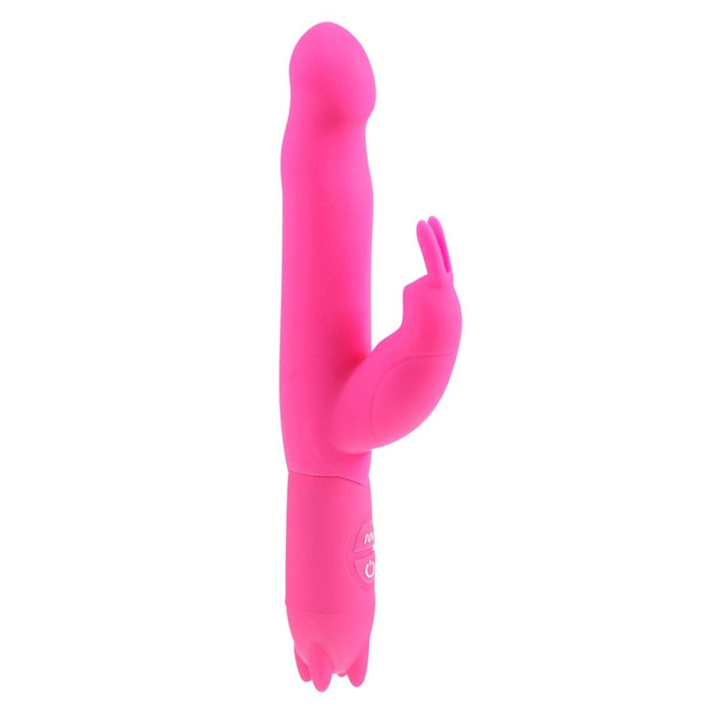 Minx Ultra Joy Silicone Waterproof Rabbit Vibrator, Pink