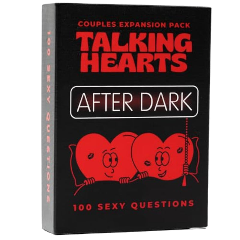 After Dark, Couples Date Night Card Game, 2 Players, Cardstock Material, Adult Game, Wedding Theme, Box Package, 5 X 4 X 1.5 Inches