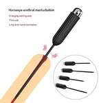 Vibrator Urethral Catheter Urethral Sounds Metal Hollow Penis Plug Dilator Masturbation Urethral Plug Exercise Expanding Massage Props Rod Stimulation For Men(A-Short)