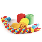 DIY Dog Tug Toy and Collar Kit for Kids and Adults - No-Sew Craft Project