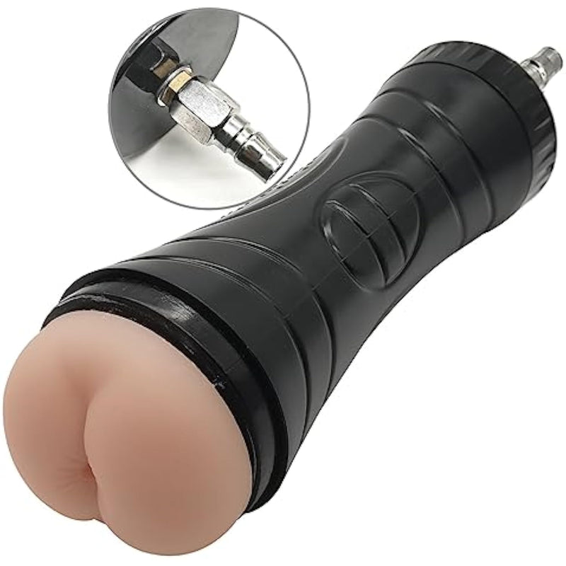 Male Masturbators With Vac-U-Lock Adapter Sex Machine Automatic Thrusting Masturbators Cup Sucking Toys Pocket Anus Penis Stroker Adult Sex Toys(Ass)