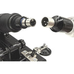 Glass Anal Dildo With 3Xlr Adapter For Sex Machine Glass Anal Beads Crystal Butt Plug Anal Toys Pleasure Wand For For Couple Lover(S)