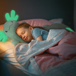 Giant Axolotl Plush Stuffed Animal,Big Axolotl Plush Pillow Toy For Kids Girl Boy,Jumbo Stuffed Salamander Body Pillow Toy Glow In The Dark, Holiday Birthday Party Decor Green