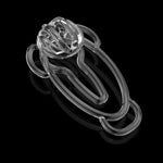 Small Sissy Chastity Device For Imitation Female Trainer In Two Sizes 3D Lightweight Resin Chasity Lock Male/Cock Cage Sm Bondage Clip Sex Toys For Men (Large,Transparent)