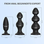 Anal Plug Anal Sex Toys?Anal Prostate G-Spot Sex Toys For Beginners To Advanced Users Sex Toys For Couples?Black ?