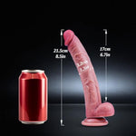 8.5 Inch Soft Silicone Anal Dildo Suction Cup For Women Beginners, 7" Realistic G-Spot Thin Small Gay Dildo Penis With Ball, Vaginal/Anal Butt Plug Strap On Adult Sex Toys Games For Men Women Couples