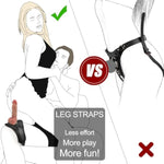 Leg Strap-On Harness For Ride Dildo Body & Positioning, Adjustable Strap On Thigh Harness, Thigh Harness Strap-On Dildo Wearable Harness For Head, Adult Sex Toys For Women, Spoof Toy For Sex Party