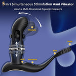 Prostate Massager Anal Toys Black Anal Dildo Stimulator