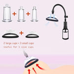 Pussy Pump Sex Toys, Clitoral Pumps Enhance Sensation, Increase Female Sexual Pleasure, Adult Game Nipple Clitoral Stimulator, Vacuum Vaginal Pump 5 Suction Cups, Promote Couple Pleasure