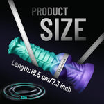 Inflatable Monster Dildo Anal Plug, Horse Fantasy Dildos with Big Knot, Expanding Dildo with Release Valve for Precise Sizing, Adult Sex Toys for Anal and Vaginal