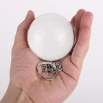 Anal Ball Plugs Large Glass Butt Plugs With Metal Safety Chain Anus Dilator Anal Sex Toys For Advanced Women Men (Xxl)