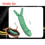Pea'S Monster Dual Vibrating Dildo Adult Sex Toys,Heatable10 Modes Waterproof Clitoral Vagina & Anal Stimulation Vibrator,Women Masturbate Climax Dildos Sex Toy For Couple Games Pleasure