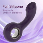 G Spot Vibrator for Deep Penetration and Clitoral Anal Stimulation - Ergonomic Curved Design with 12 Powerful Modes