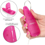 Calexotics Booty Call Vibro Kit - Vibrating Bullet Anal Pleasure Beads - Vibe Egg Anal Probe Adult Sex Toy - Pink