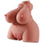 Bbw Sex Doll Male Masturbator - 3 In 1 Lifelike Female Torso Sex Toy With Big Butt Silicone Pussy Anal For Adults Love, Realistic Breasts & Vagina And Soft Boobs Pocket Pussy For Man & Explore