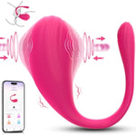 Pulsing Vibrator Dildo Sex Toys - 3In1 App Control Women Adult Toys With Tapping, 7 Modes Bullet Egg Vibrators For Clitoral G Spot Stimulation, Couples Female Mens Rose Sex Toy For Vagina Anal