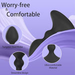 Anal Plug Vibrator With Remote Control&App,Sex Toys For Men Women, Prostate Massager With 10 Vibration Modes,Vibrating Butt Plug Anal Toys,Male Sex Toys Couple Vibrators (Black App)