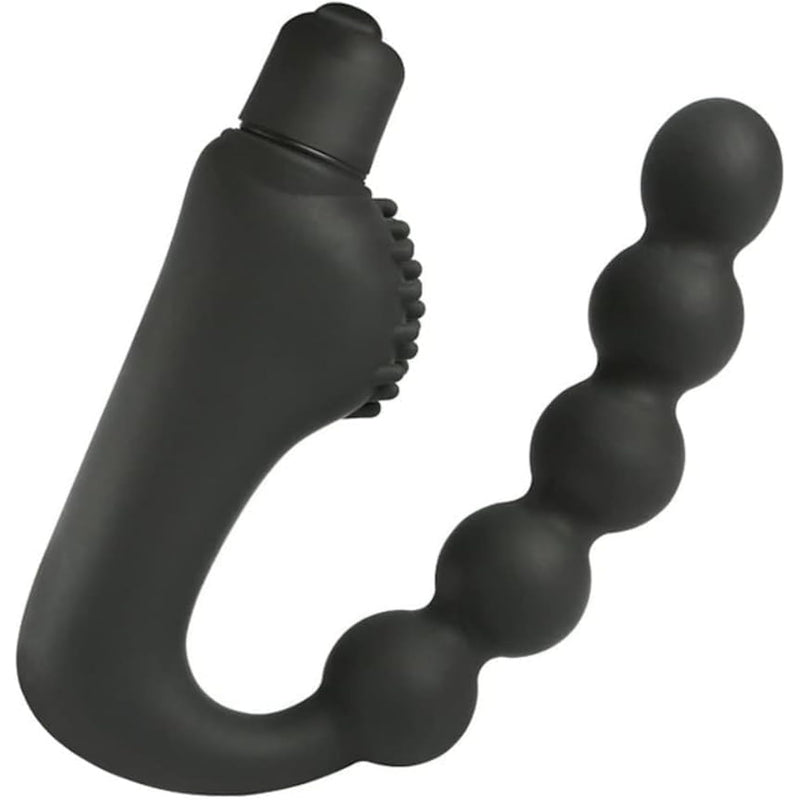 Vibrator Anal Bead Butt Plug 10 Speed Male Prostate Massager G-Spot Silicone Anal Bead Butt Plug Adult Men Sex Toys