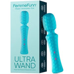 Ultra Wand Vibrator For Adults - Soft Silicone, Aqua, Regular - Waterproof Sex Toys With Multiple Vibration Patterns, Boost Mode, Flexible Head - Adult Toys, Premium Sex Toy