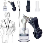 Penis Extender Stretcher Kit For Men - Wearable 3In1 Penis Cock Training Stretching Set With Silicone Sleeve Pump And Neck & Leg Straps | Adult Sex Toys For Male Penis Enlarger And Erection Exercise