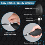 Expand Inflatable Anal Plug, Expandable Anal Pump With Quick Release Valve Stretch Anal Sex Toys For Beginners And Advanced Users,Sex Toy For Men Women & Couples