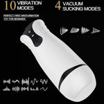 Alshenus Automatic Sucking Male Masturbator With 10 Vibration & 4 Sucking Modes, 5-Inch Channel Penis Trainer Pump Adult Male Sex Toy For Penis Stimulation, Autoblow Adult Sex Toy & Game